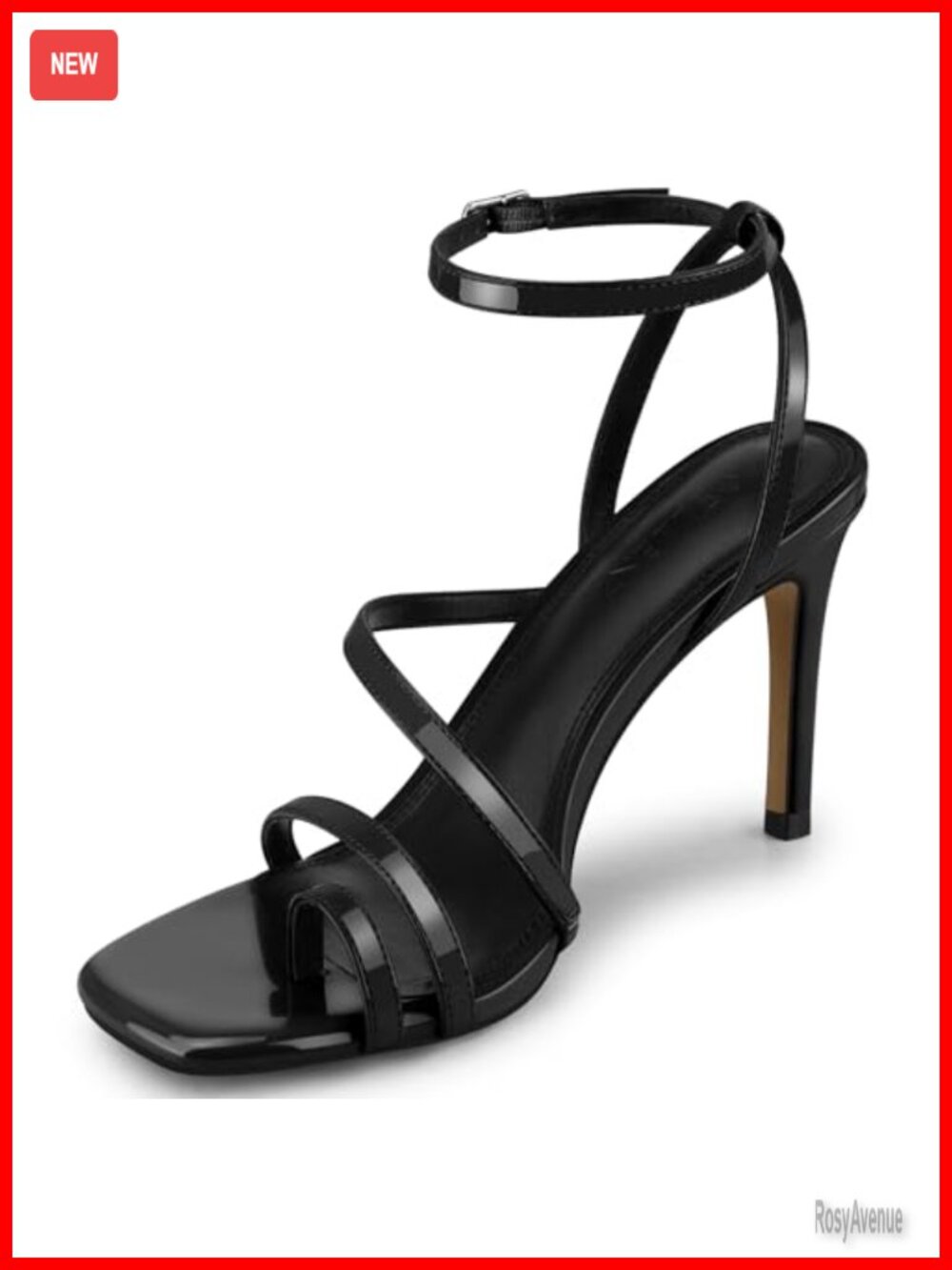 Women's Strappy Platform High Heel Sandals Open Toe Stiletto